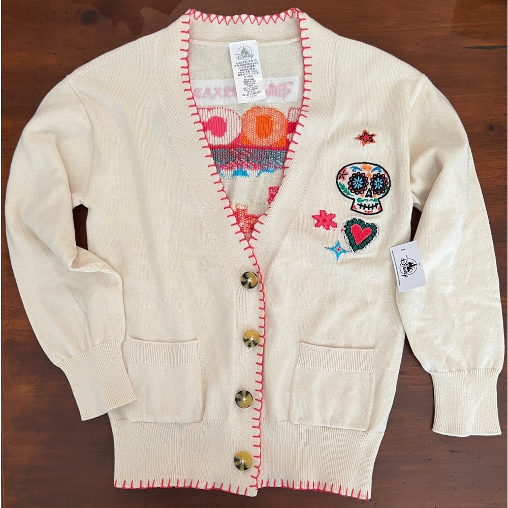 DISNEY PARKS PIXAR COCO Sweater 7/8 NWT